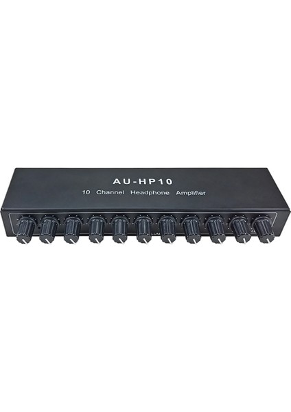 AU-HP10 10 Kanal Stereo Kulaklık Amplifikatörü Ses 1ınput 10 Çıktı Preamplatıcı Bağımsız Kontrol NJM4556A DC12-24V (Yurt Dışından) fiyatları