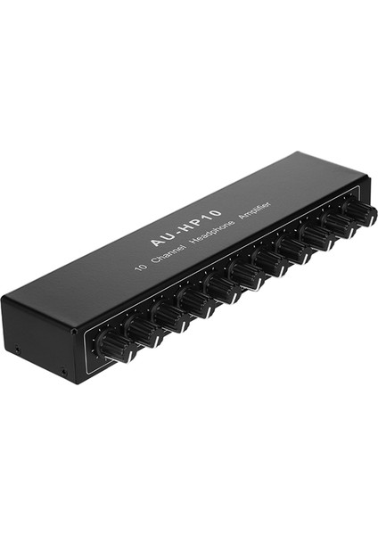 AU-HP10 10 Kanal Stereo Kulaklık Amplifikatörü Ses 1ınput 10 Çıktı Preamplatıcı Bağımsız Kontrol NJM4556A DC12-24V (Yurt Dışından) fırsatları