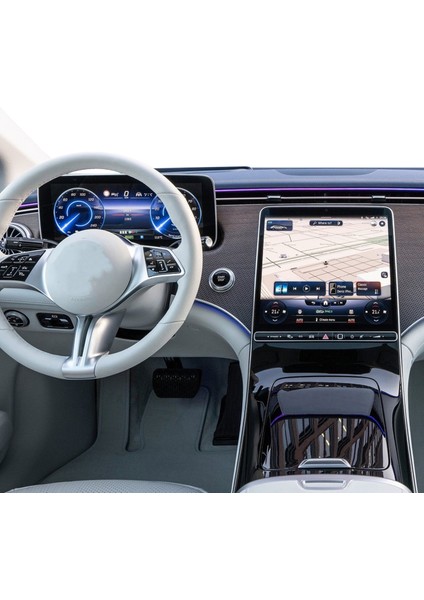 Mercedes Eqe Seri Navigasyon ve Dijital Gösterge Uyumlu Nano Ekran Koruyucu 2li Set 2022-2025 fiyatları