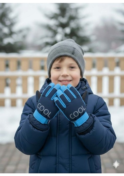 Kitti 422-17 9-14 Yaş Kar Kayak Eldiveni