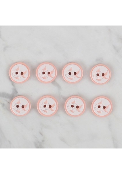 Loren Crafts Somon 8 Li Balık Düğme - 569 fiyatları