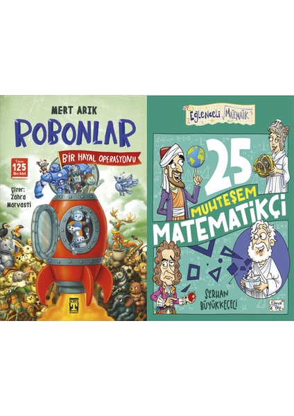 Robonlar 2 Bir Hayal Operasyonu (Mert Arık) ve 25 Muhteşem Matematikçi