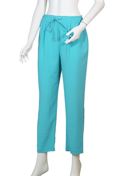 Kadın Lastikli Boru Paça Pantolon 45053 modelleri