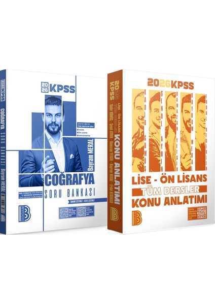 2026 Kpss Lise Ön Lisans Tüm Dersler Konu - 2026 Kpss Coğrafya Tamamı Çözümlü Soru Bankası