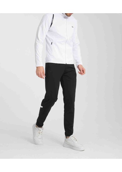 Grafic Beyaz Dar Kesim Eşofman indirimleri