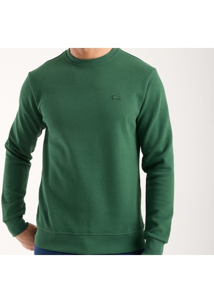 Basıc Nefti Regular Fit Bisiklet Yaka Paris Arma indirimleri