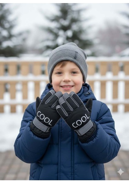 Kitti 422-17 9-14 Yaş Kar Kayak Eldiveni