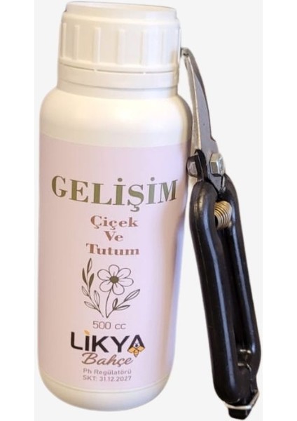 Gelişim Bitki Besini ve Bağ Makası Set modelleri