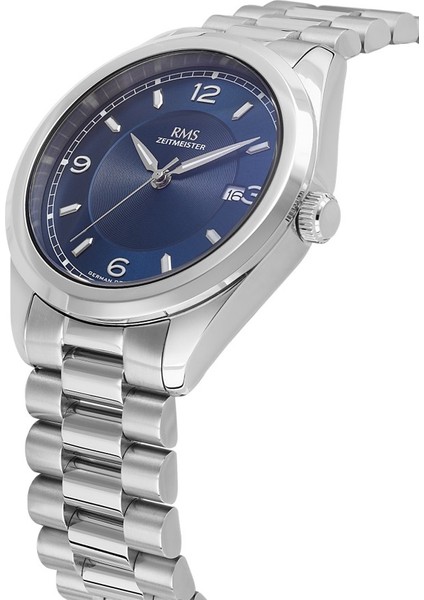 RMS.1.AG2114.13 Takvimli Çelik Kasa Çelik Kordon 5 Atm Suya Dayanıklı Metalik Renk Erkek Kol Saati modelleri