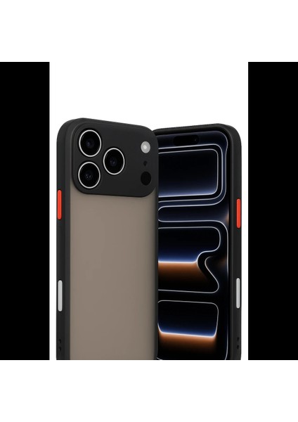 iPhone 17 Pro Kılıf Montreal Silikon Kapak - Siyah fiyatları