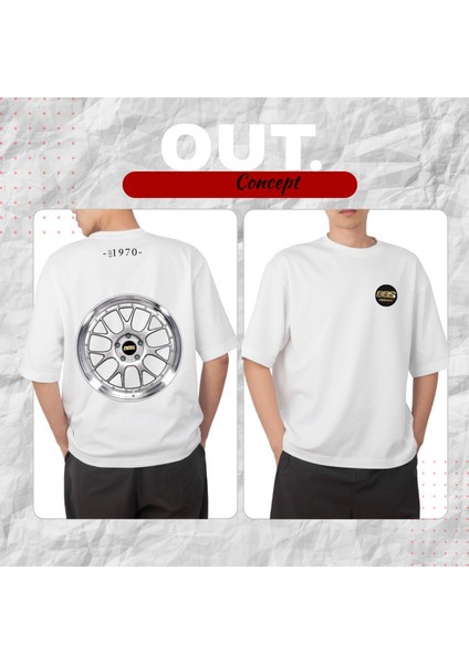 1970 Bbs Rs Baskılı T-Shirt (Rim Series)