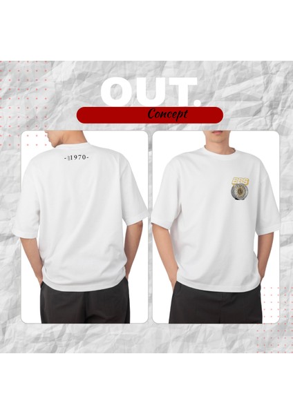 Bbs 1970 Baskılı T-Shirt (Rim Series)