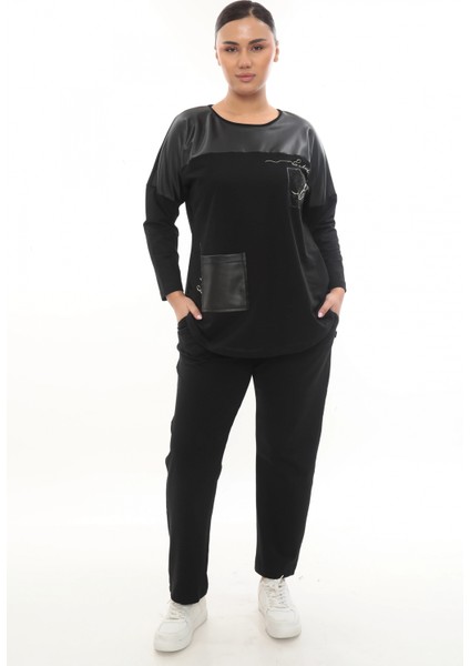 Rahat Kalıp Büyük Beden Kadın Cotton Eşofman Altı fırsatları