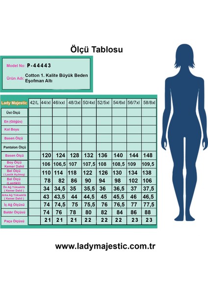 Rahat Kalıp Büyük Beden Kadın Cotton Eşofman Altı indirimleri