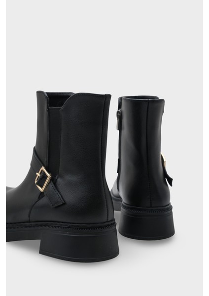 Daria Yandan Fermuarlı Tokalı Lastikli Kadın Bot fırsatları