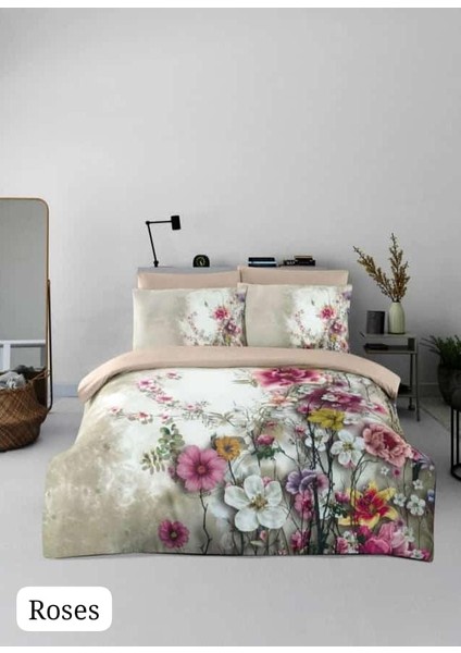 Örtüm Çift Kişilik Uyku Seti Roses