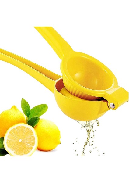 Alüminyum Alaşım Limon Squeezer Kireç Meyve Presleri Manuel Pres Narenciye Meyve Makinesi En Taze Meyve Suyu Sıkmak Için Sarı (Yurt Dışından) fiyatları