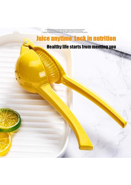 Alüminyum Alaşım Limon Squeezer Kireç Meyve Presleri Manuel Pres Narenciye Meyve Makinesi En Taze Meyve Suyu Sıkmak Için Sarı (Yurt Dışından) indirimleri