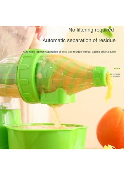 Manuel Meyve Meydircısı Silikon Emme Alt El Kranklı Meyve Sıkacağı Kolay Depolama Taşınabilir Manuel Sweeeze Meyve Suyu Squeezer Yeşil (Yurt Dışından) fırsatları