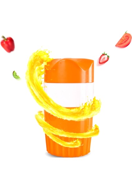 Taşınabilir Meyveli Turuncu Limon Mini Squeezer Meyve Meyve Makeresi Ev Için (Yurt Dışından) fırsatları