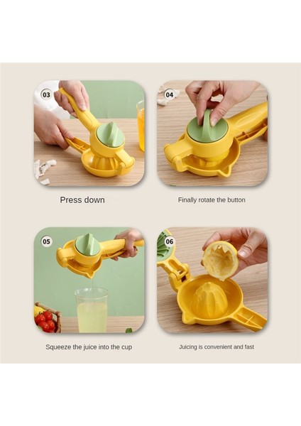 Manuel Limon Squeezer El Basınç Plastik Meyve Sağı Meyve Mutfak Alet Aksesuarları Sıkma Limon Mavisi (Yurt Dışından) fırsatları