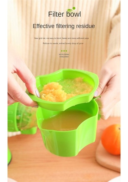 Manuel Meyve Meydircısı Silikon Emme Alt El Kranklı Meyve Sıkacağı Kolay Depolama Taşınabilir Manuel Sıkıştırma Suyu Squeeezer Kırmızı (Yurt Dışından) indirimleri