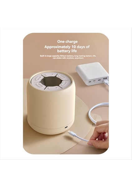 Taşınabilir Süt Shaker 75MM Genişletilmiş Esnek Kart Yuvası 3 Dişliler Hemşirelik Için Ayarlanabilir Elektrikli Süt Blenderi Günlük Kullanım (Yurt Dışından) modelleri