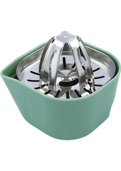 Paslanmaz Çelik Manuel Meyve Sıkacağı ve Yumurta Ayırıcı - Meyve Presleme ve Yumurta Beyaz Ayrımı Için Çok Işlevli Mutfak Aracı (Yurt Dışından)