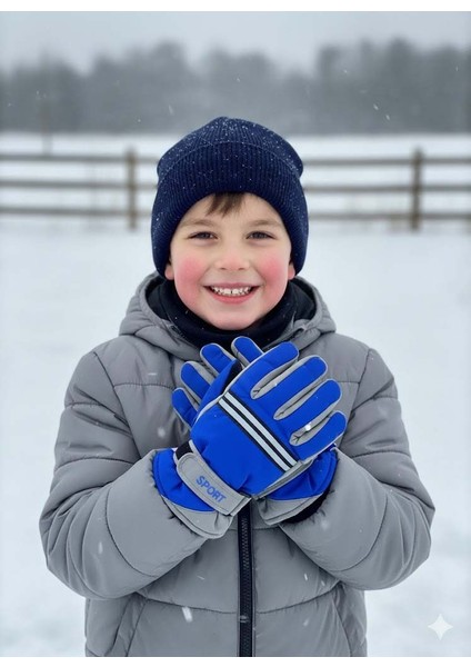 Kitti 422-18 9-14 Yaş Kar Kayak Eldiveni