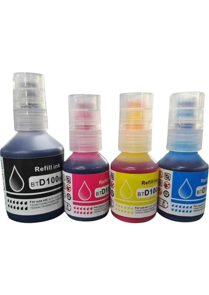Brother BTD100 Cmyk 4 Renk Mürekkep Seti (Muadil) fiyatları