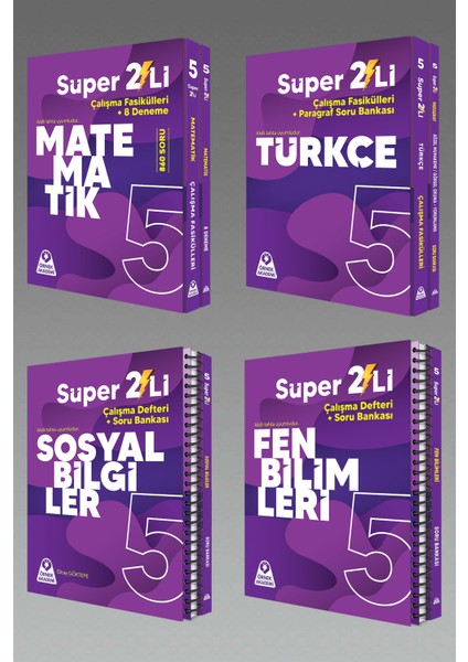 Örnek Akademi 5.sınıf 4'lü Set (Güncel Müfredat)