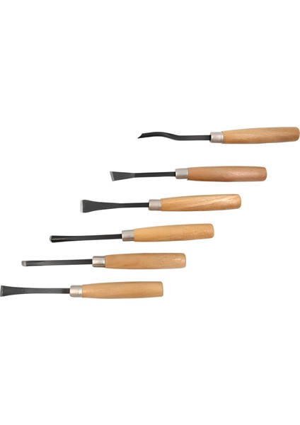 Sakata WD1006 6 Parça Ahşap Oyma Seti