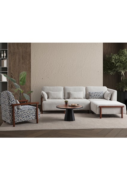 Soft Dinlenme Köşe Berjer Takımı Sağ Köşe modelleri