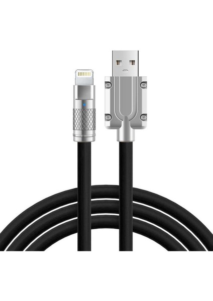 120W 6A Ios Apple Lightning Sıvı Silikon Data Hızlı Şarj Kablosu Bakır modelleri