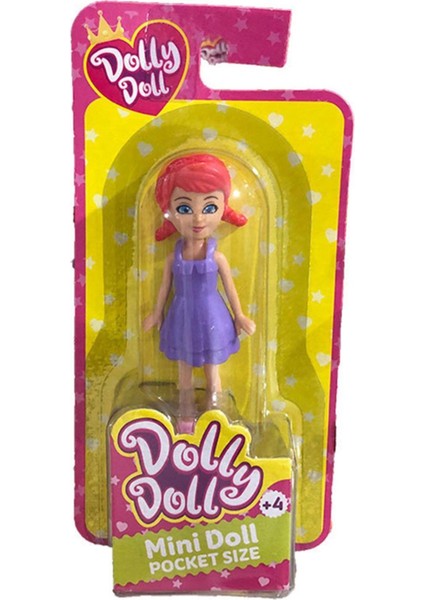 Dolly Minkie Eğlenceli Moda Partisi Bebekleri 24 Parça 9cm Dolly Doll 1 Adet