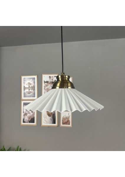 Avilla Beyaz Tekli Metal Büyük Avize Kum Saati Başlık Rustik Cafe Mutfak Modern Sarkıt Aydınlatma fırsatları