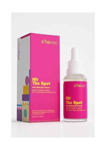 She Vec Hıt The Spot – Leke Bakımı | Onarmaya Yardımcı Arbutin ve Peptit Kompleksi Içeren Serum (30 Ml) fiyatları