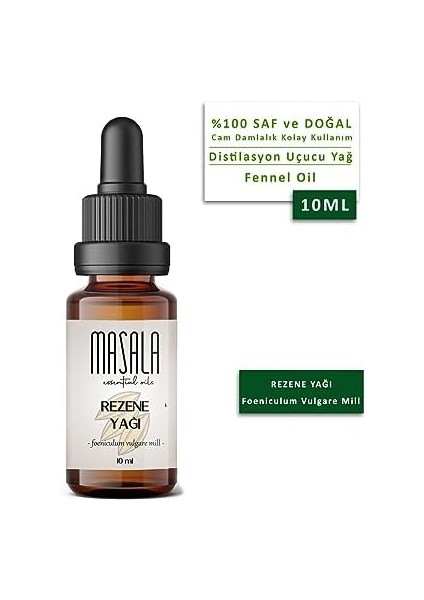 Masala Saf Rezene Yağı 10 Ml. - (Fennel Essential Oil) fiyatları