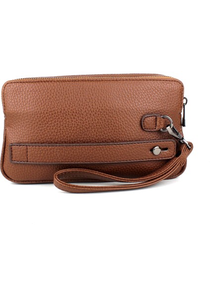 Erkek Taba Renk El Çantası Bileklik Kemerli Portföy Çanta El Çantası indirimleri