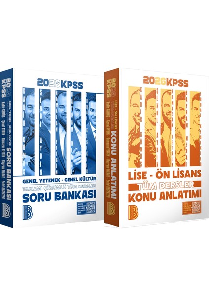 2026 Kpss Lise Ön Lisans Tüm Dersler Konu - 2026 Kpss Tüm Dersler Tamamı Çözümlü Soru Bankası