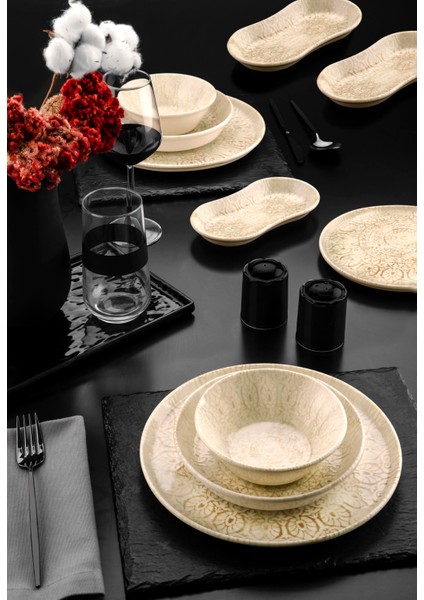 Nbl Vıntage 27 Parça Porselen Yemek Takımı