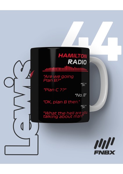 Lewis Hamilton Raido Kupa Bardak