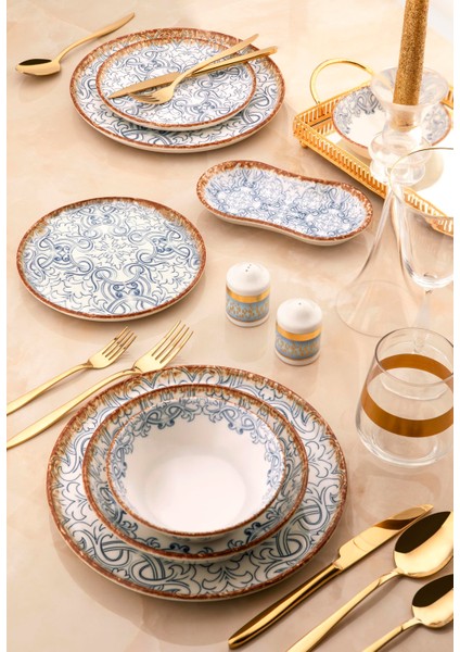 Nbl Bıanca 27 Parça Porselen Yemek Takımı