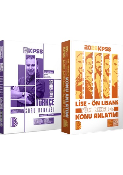 2026 Kpss Lise Ön Lisans Tüm Dersler Konu - 2026 Kpss Türkçe Tamamı Çözümlü Soru Bankası