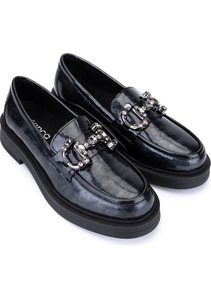 Kadın Hakiki Deri Gri Loafer Ayakkabı 488 9000 Bn Ayk SK25-26 Grı Laos Rgn fiyatları