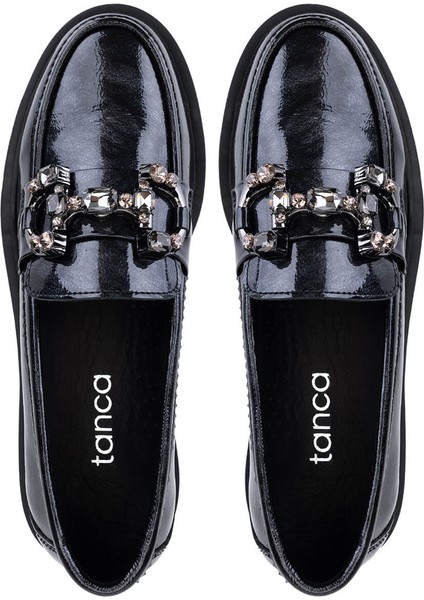 Kadın Hakiki Deri Gri Loafer Ayakkabı 488 9000 Bn Ayk SK25-26 Grı Laos Rgn indirimleri