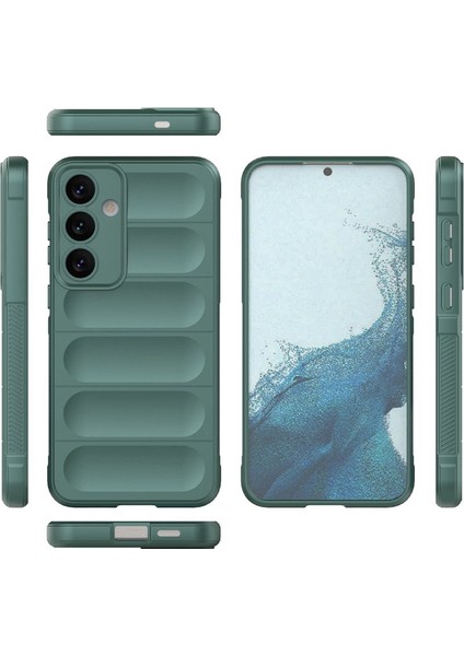 Newface Samsung Galaxy S24 Kılıf Optimum Silikon - Koyu Yeşil fiyatları