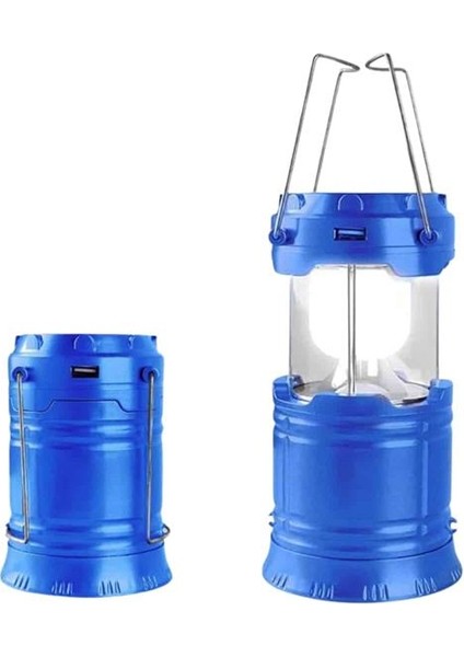 Büyük Boy Güneş Enerjili Kamp Feneri Işıldak Lamba USB Şarjlı - MCT1148-5053 indirimleri