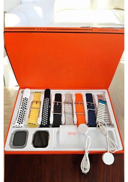 Akıllı Saat 7 Kordonlu Metalplastik ve Hasır Kordon Seçeneği - MCT7775-6665 fırsatları