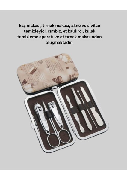 Taşınabilir Çantalı Çok Fonksiyonlu Bakım Seti - MCT8813-6676 fırsatları